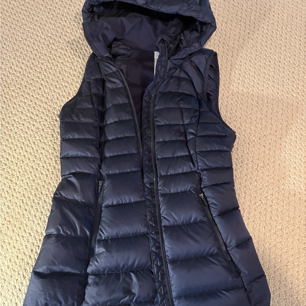 Women's Lululemon Puffer Vest Navy